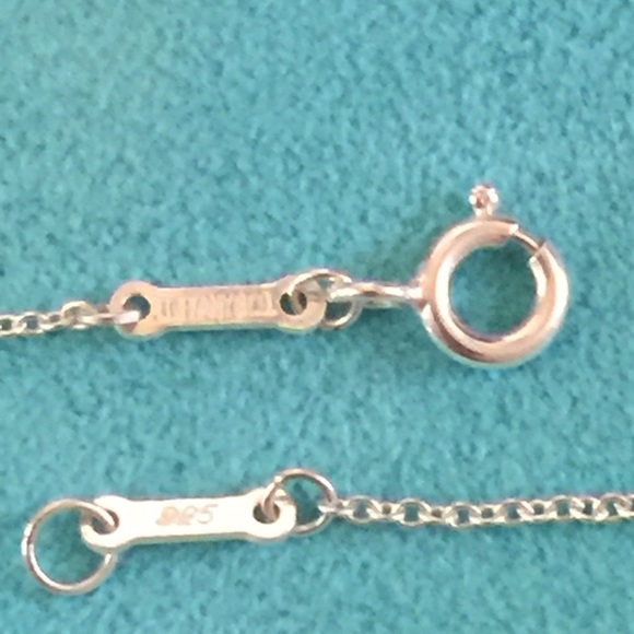 Authentic Tiffany&Co Elsa Peretti Silver Necklace - Picture 9 of 11